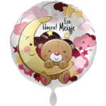 Folieballon Hoera! Een Jongen