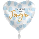 Folieballon Jippie, een Meisje
