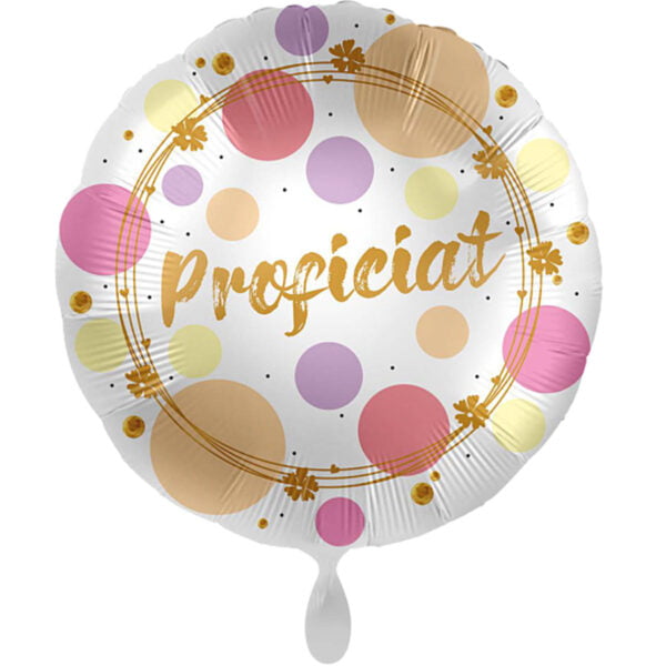 Folieballon Proficiat