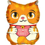 Folieballon I Love You hart