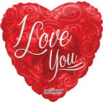 Folieballon Cupcake ILY Folieballon Cupcake ILY