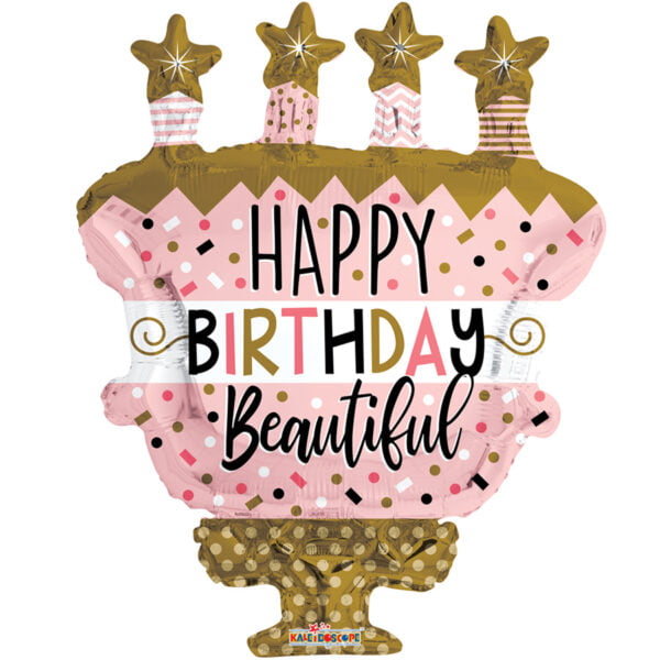 Folieballon XL – Birthday cake