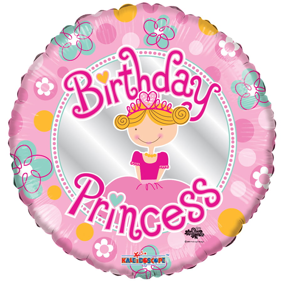 Folieballon Birthday Princess Folieballon Birthday Princess