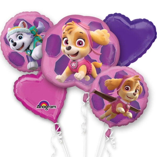 Tros folieballonnen Skye en Everest van Paw Patrol