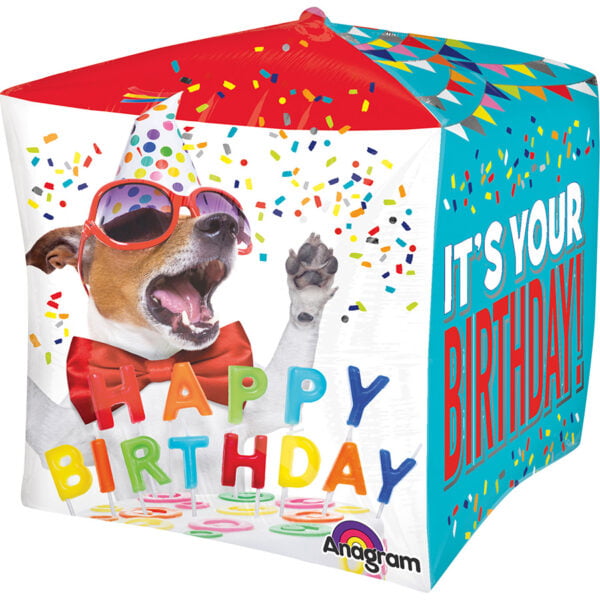 Cubez® folieballon It’s your Birthday!