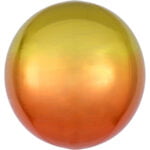 Orbz® folieballon Blauw groen