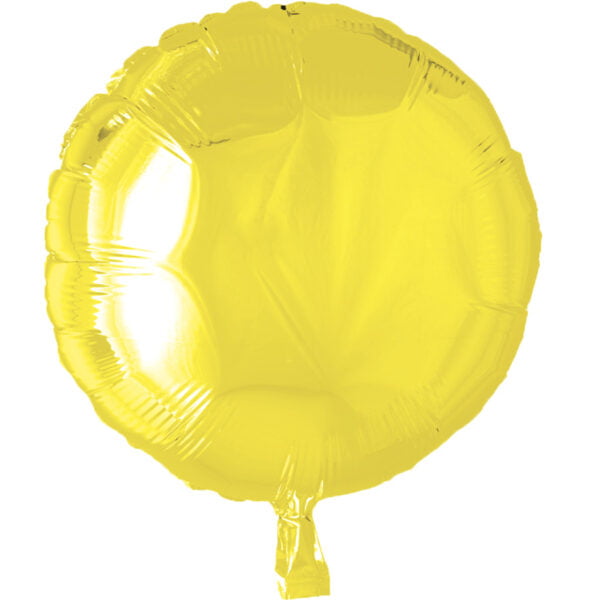 Folieballon Geel Folieballon Geel