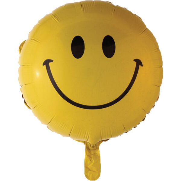 Folieballon Gele Smile