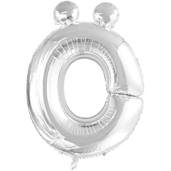 Folieballon Letter Ö zilver (XL)