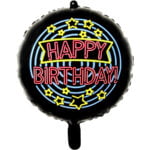 Folieballon Hooray! It’s a Boy! neon