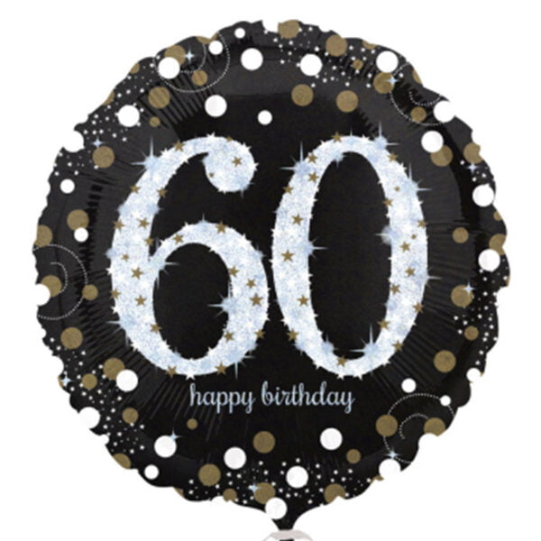 Folieballon Sparkling 60 (goud)