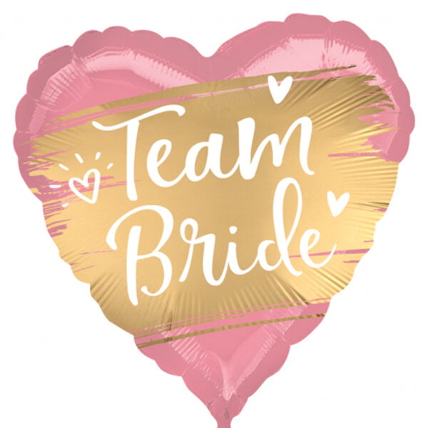 Folieballon Team Bride