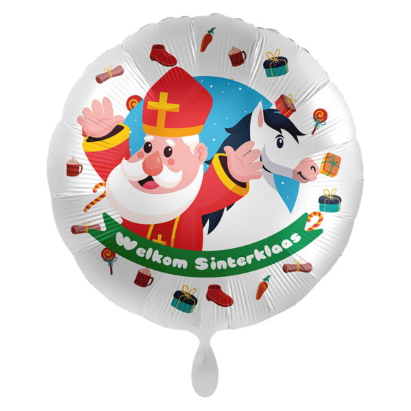 Folieballon Welkom Sinterklaas