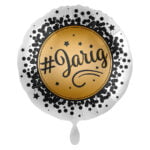 Folieballon Happy 65th Birthday (blauw) Folieballon Happy 65th Birthday (blauw)