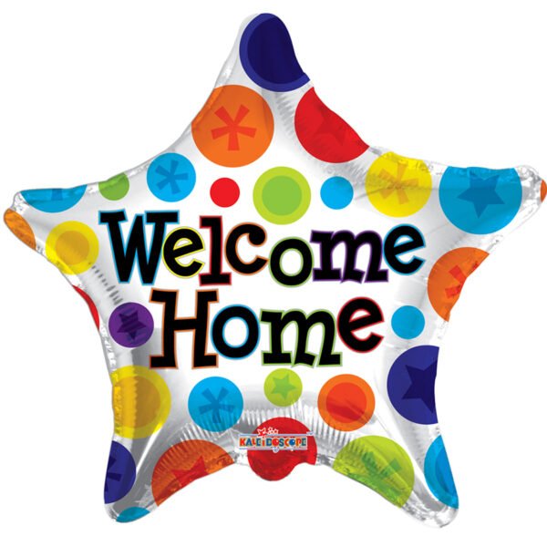 Ballon Welcome Home (ster)