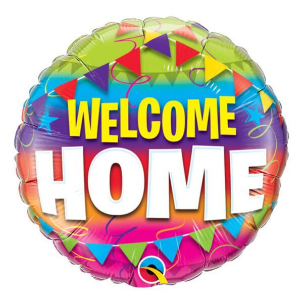 Folieballon Welcome Home