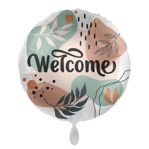 Folieballon Welcome