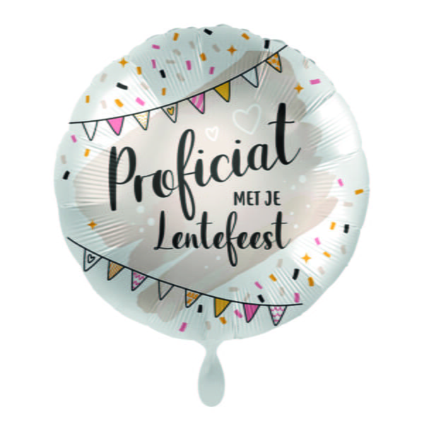 Folieballon Gefeliciteerd met je Lentefeest