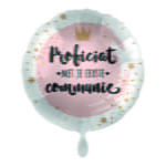 Folieballon Eerste Communie (mint)
