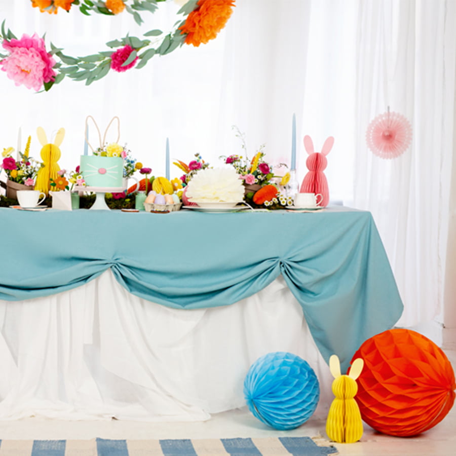 Paashaas van papier (roze) Paashaas van papier (roze)