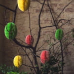 Paasei van papier (groen) Paasei van papier (groen)