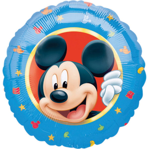 Folieballon Mickey Mouse Portret Folieballon Mickey Mouse Portret