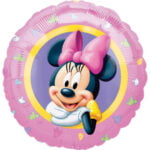 Folieballon Minnie Mouse stippel jurk