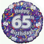 Folieballon Serpentines Happy 70th Birthday Folieballon Serpentines Happy 70th Birthday