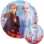 Folieballon hart Frozen, Anna en Elsa Folieballon hart Frozen, Anna en Elsa