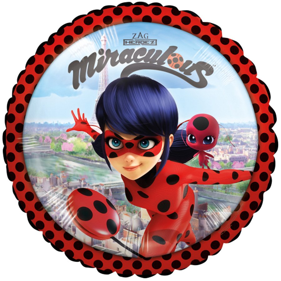Folieballon – Miraculous Ladybug jojo, Lucky charm! Folieballon – Miraculous Ladybug jojo, Lucky charm!
