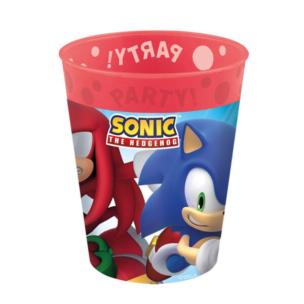 Sonic the Hedgehog, herbruikbare beker (1 stuk)