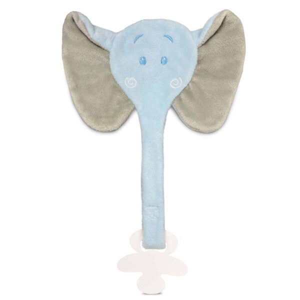 Speendoekje olifant Fabio (blauw)