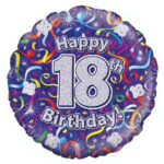 Folieballon Serpentines Happy 21st Birthday Folieballon Serpentines Happy 21st Birthday