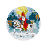 Sinterklaasfeest bordjes Sint & Piet (8 stuks) Sinterklaasfeest bordjes Sint & Piet (8 stuks)