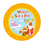 Sinterklaasfeest Swirls Welkom Sint & Piet Sinterklaasfeest Swirls Welkom Sint & Piet