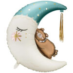 Folieballon XL – Beertje op de Maan Roze