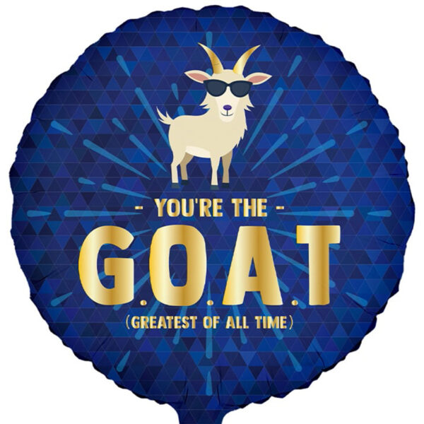 Folieballon You’re the GOAT